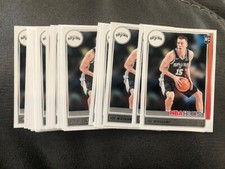 Player Lot of (30) JOE WIESKAMP Spurs Iowa 2021-22 Panini NBA Hoops rookie card
