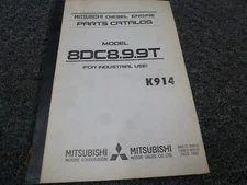 Mitsubishi 8DC82W 8DC82C Diesel Engine on Kobelco K914 Parts Catalog Manual xz