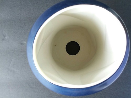 Vintage Samuel Adams Koozie. Lata triturada azul de aspecto único. ¡MIRA EN MUY BUEN ESTADO!! - Imagen 3 de 4