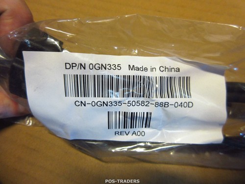 Dell GN335 Power Cord 250V 2.5A 1 Meter C5 E DEN Cable Stromkabel NEW NEU NUOVO - Photo 3/4