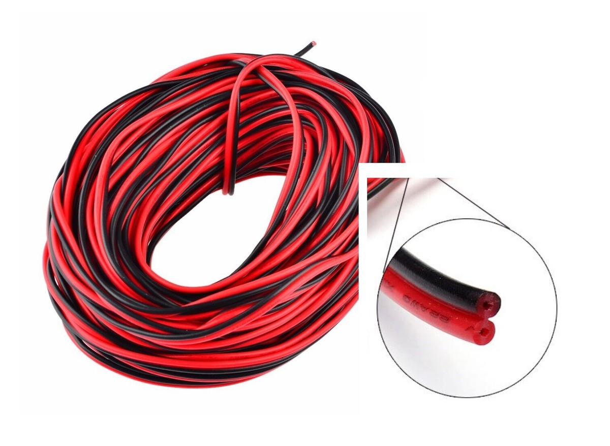 Cavo Diffusori (rosso/nero) 18GA, Lunghezza 10 Metri - Foto 6