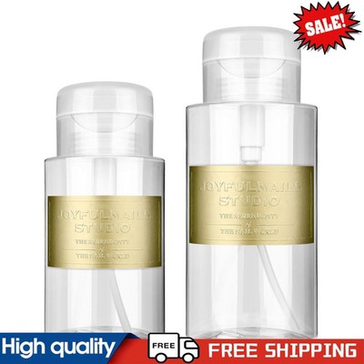 150/300ml Presse Leer Flasche Nagellackentferner Reiniger Make-up Klar Spender 