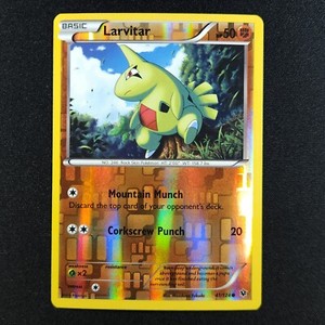 Larvitar 41/124 Holo - Fates Collide - Pokemon Card