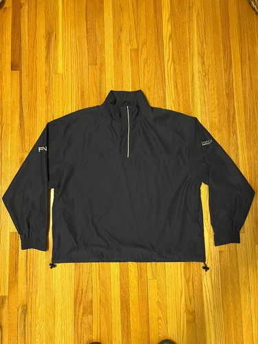 Ping Collection 1/4 Zip Pullover Windbreaker Rain Jacket NWT Size M Navy Color - Picture 1 of 11