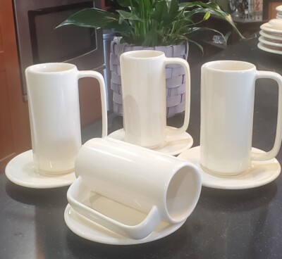 mcm minimalist claudia shuride ceramic espresso cups White-6oz