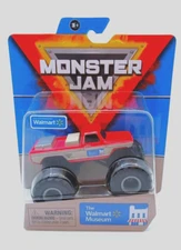 Spin Masters Monster Jam Walmart Exclusive The Walmart Museum SAM WALTONS Truck