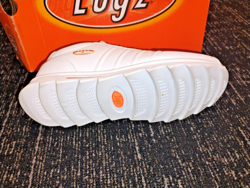 Women # 10 Lugz Chunky White Sneakers White/Rose Gold Accents Synthetic WCHG2V - Picture 7 of 12