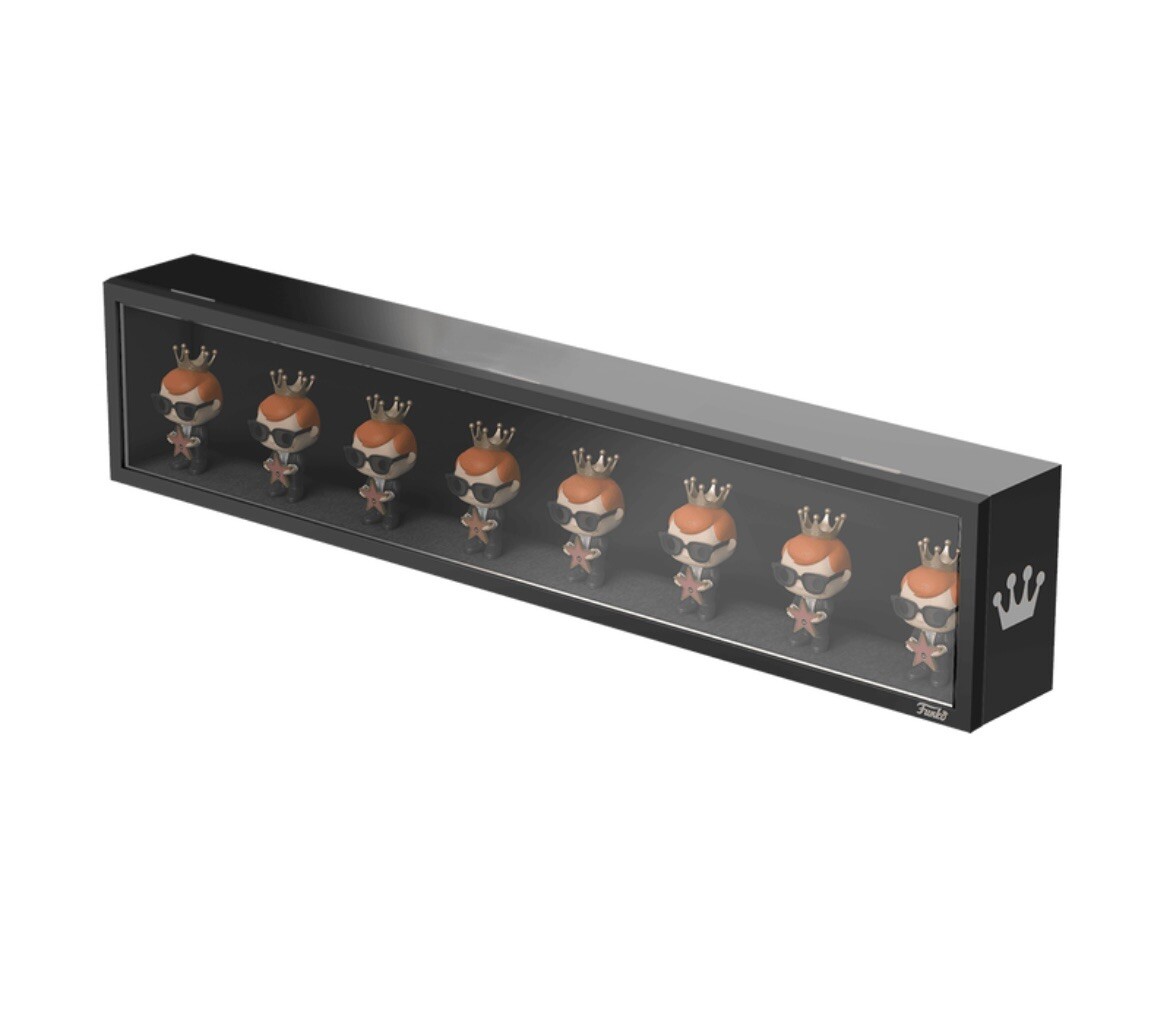 Funko Brand 8 POP! Display Case - Pine Wood & Acrylic: Pop