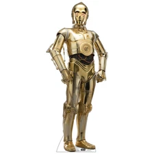 C-3PO Star Wars IX Rise of Skywalker Lifesize CARDBOARD CUTOUT Standup Standee