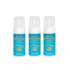 3 x Oust demodex foam cleanser 50ml bottle