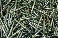 (100) Hex Head 5/16-18 x 3 Grade 5 Bolts Zinc Plated Cap Screws