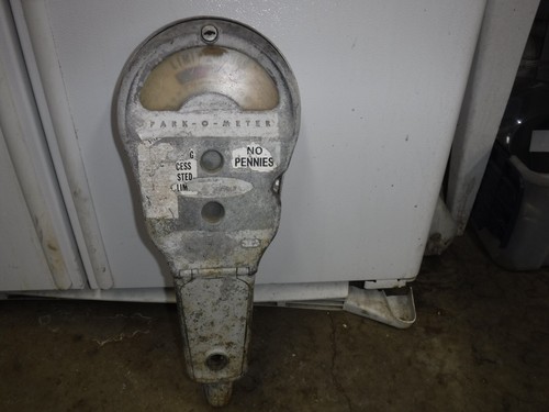 Vintage PARK-O-METER Coin 2 Hour Parking Meter Rockwell Mfg USA - Picture 13 of 14