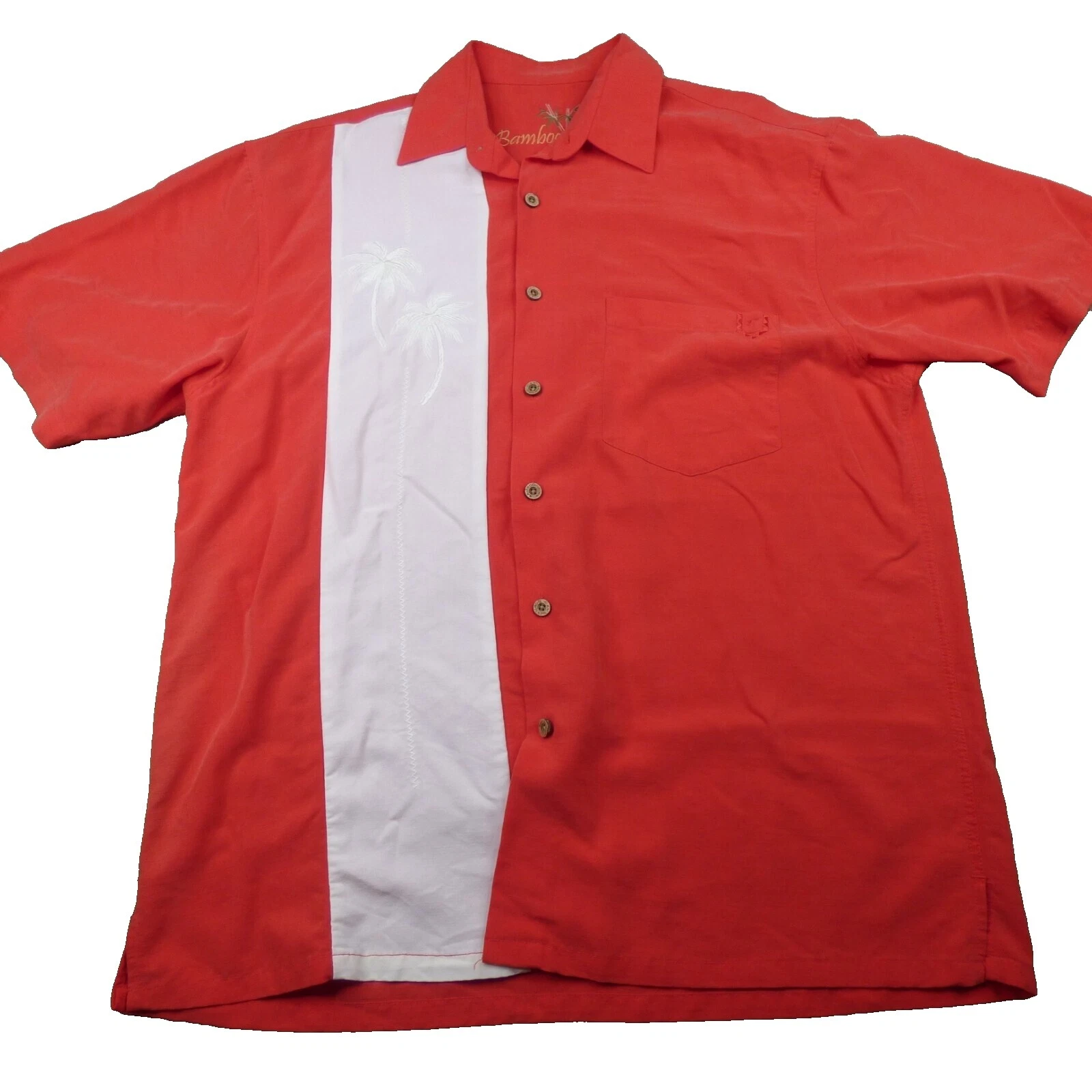 Bamboo Regular Fit Camisas Informal Con Botones para hombres