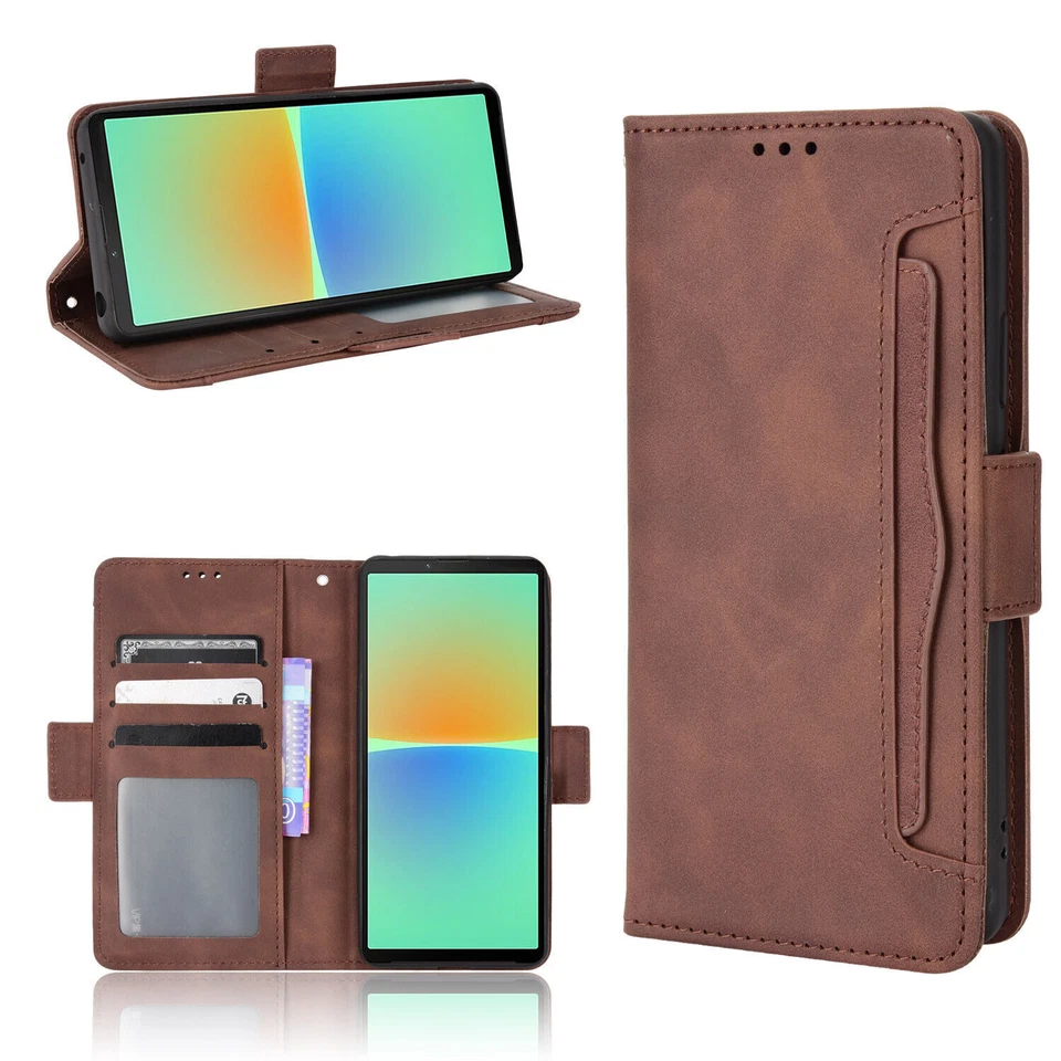 For OnePlus Open Case Card Slots Wallet Leather Stand Cover - Image 3 of 4