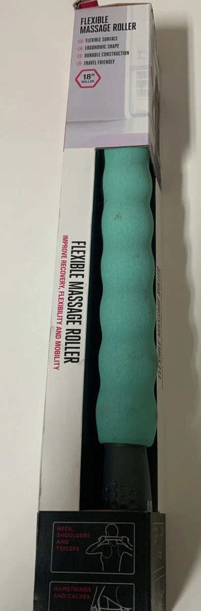 Flexible massage roller outlet
