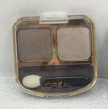 L'OREAL SOFT EFFECTS Eyecolour Eye Shadow Duo-STERLING **ORIGINAL SOLD AS-IS