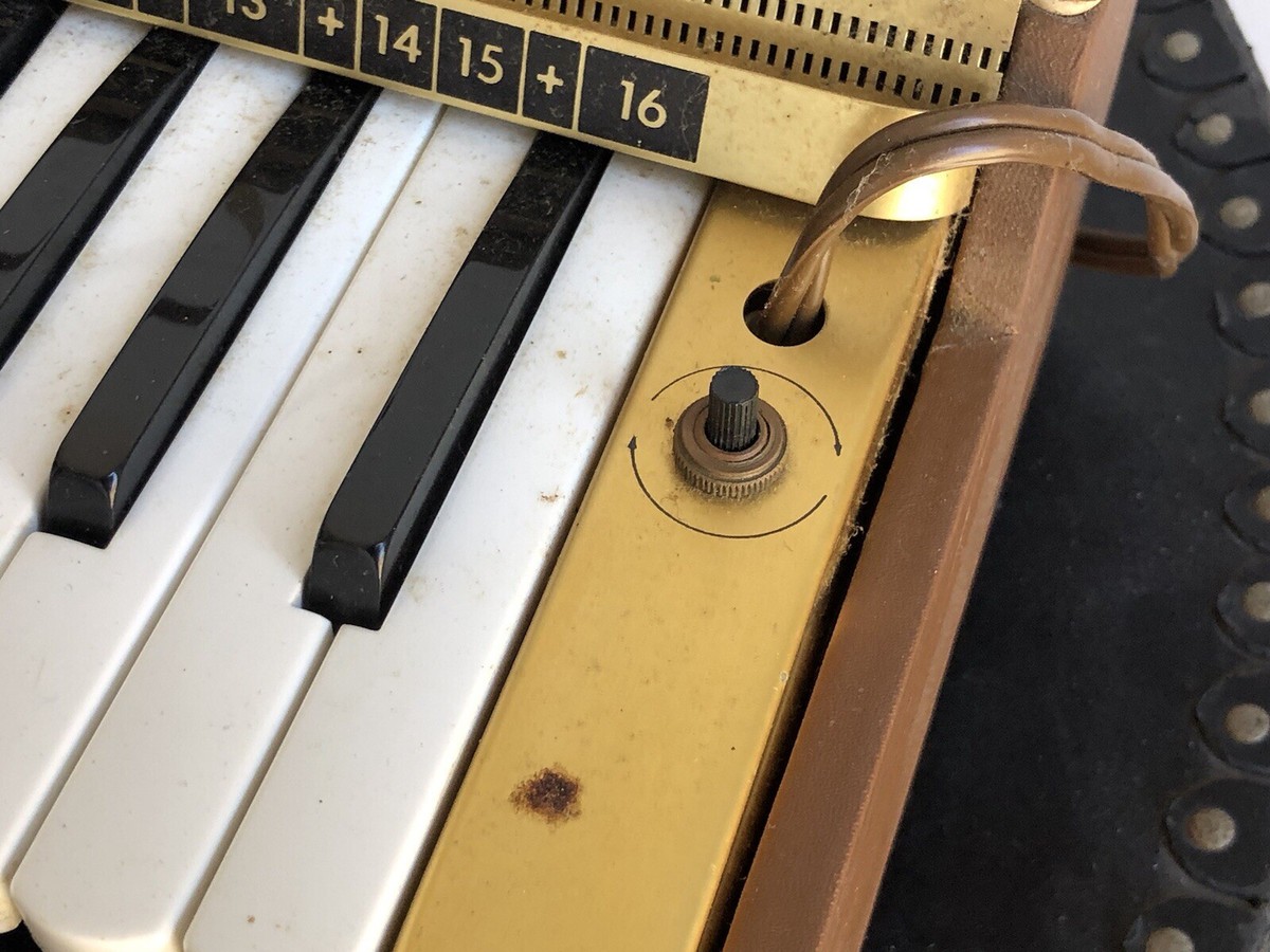 Vintage Orcoa Model 211 Companion Chord Organ~ Made in Italy