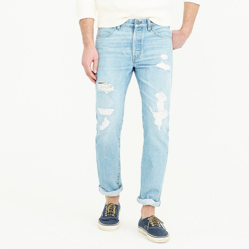 Wallace & Barnes X J. Crew Men’s Selvedge Denim Jeans MADE IN USA $298 NEW 34x32