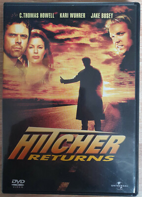 Hitcher Returns DVD Kari Wuhrer Jake Busey Deutsch English Neuwertig Like New