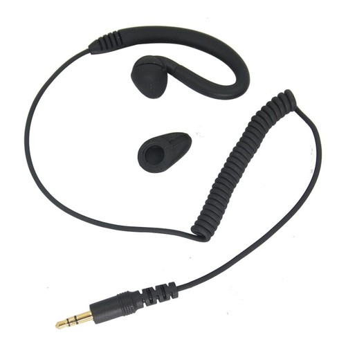 3,5 mm Pojedyncze słuchawki EarHook Walkie Talkie Mikrofon Pojedyncze słuchawki do słuchania - Zdjęcie 3 z 4