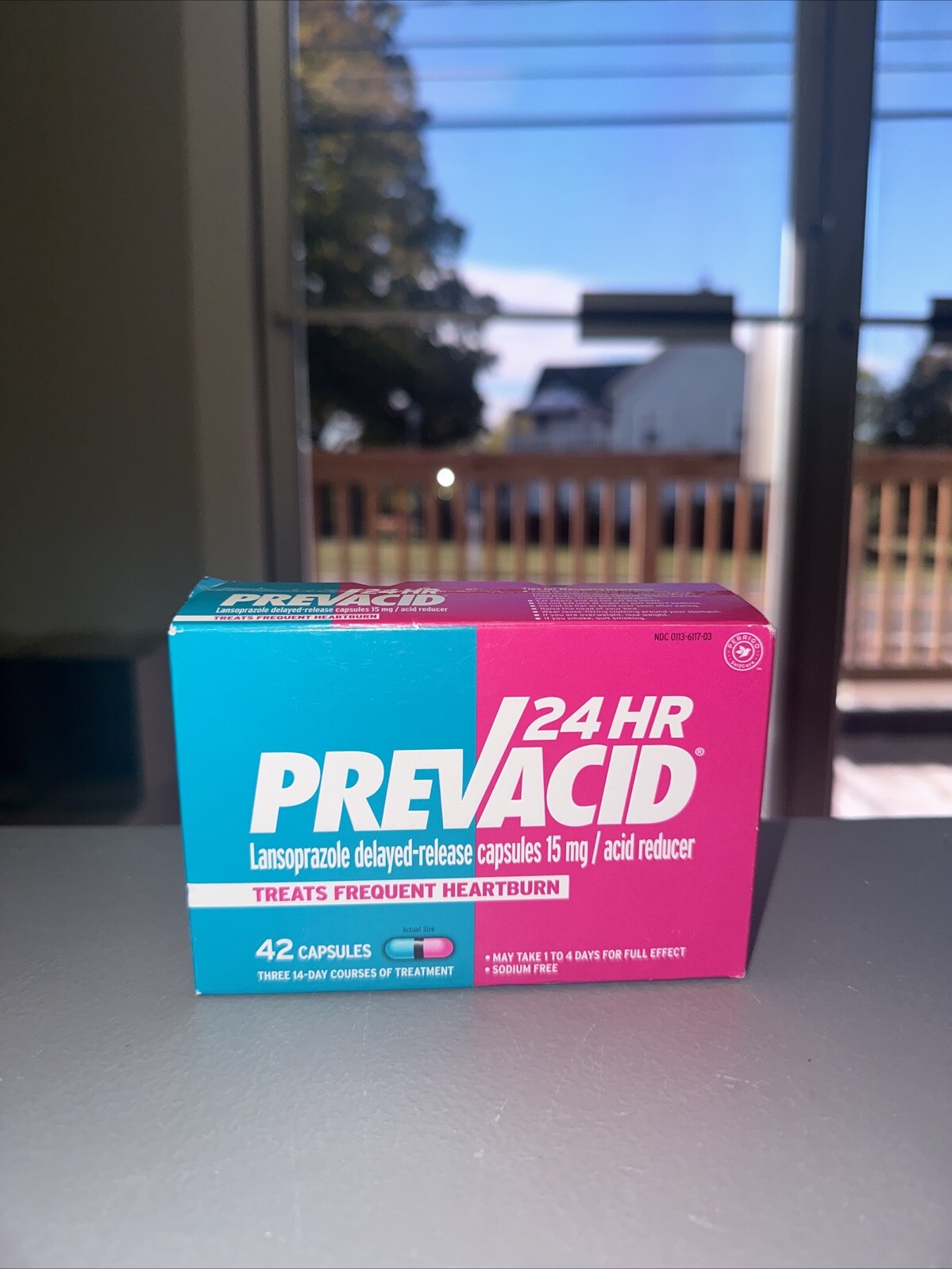 Prevacid 24 HR Lansoprazole Acid Reducer DelayedRelease 15 mg