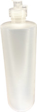  Pack of 12 HDPE Squeeze Bottles with Flip-Top Lids, 16 ounce oz