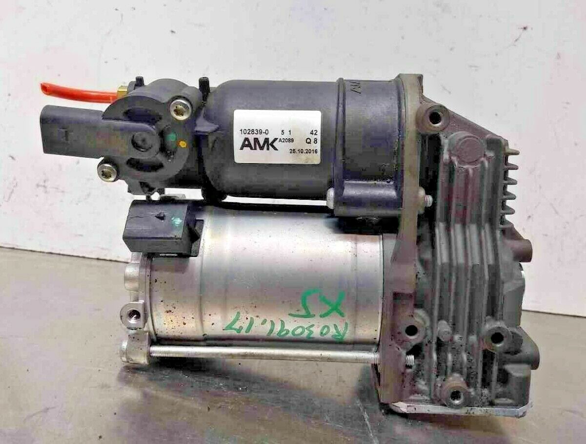 2017 JAGUAR XJ AIR SUSPENSION COMPRESSOR PUMP AMK FACTORY OEM 1619 eBay