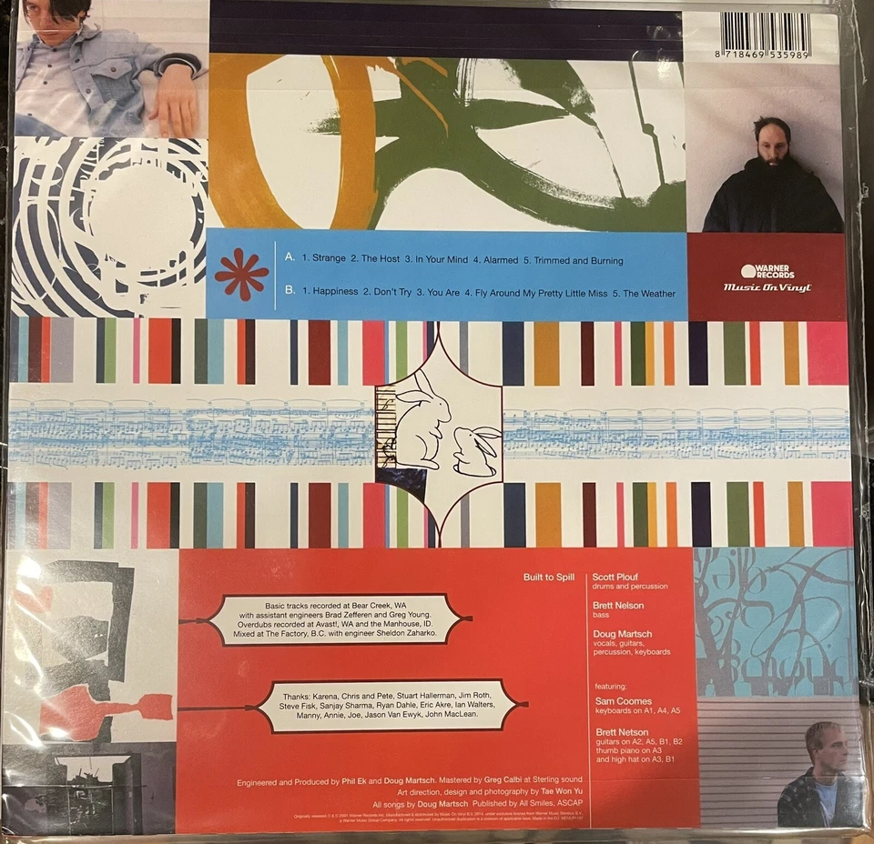 BUILT TO SPILL 'Ancient Melodies of Future LP NEW IMPORT Caustic Resin Spinanes - Image 2 of 3