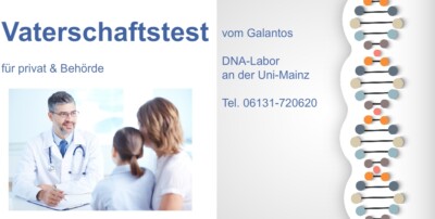 Vaterschaftstest für Vater und Kind