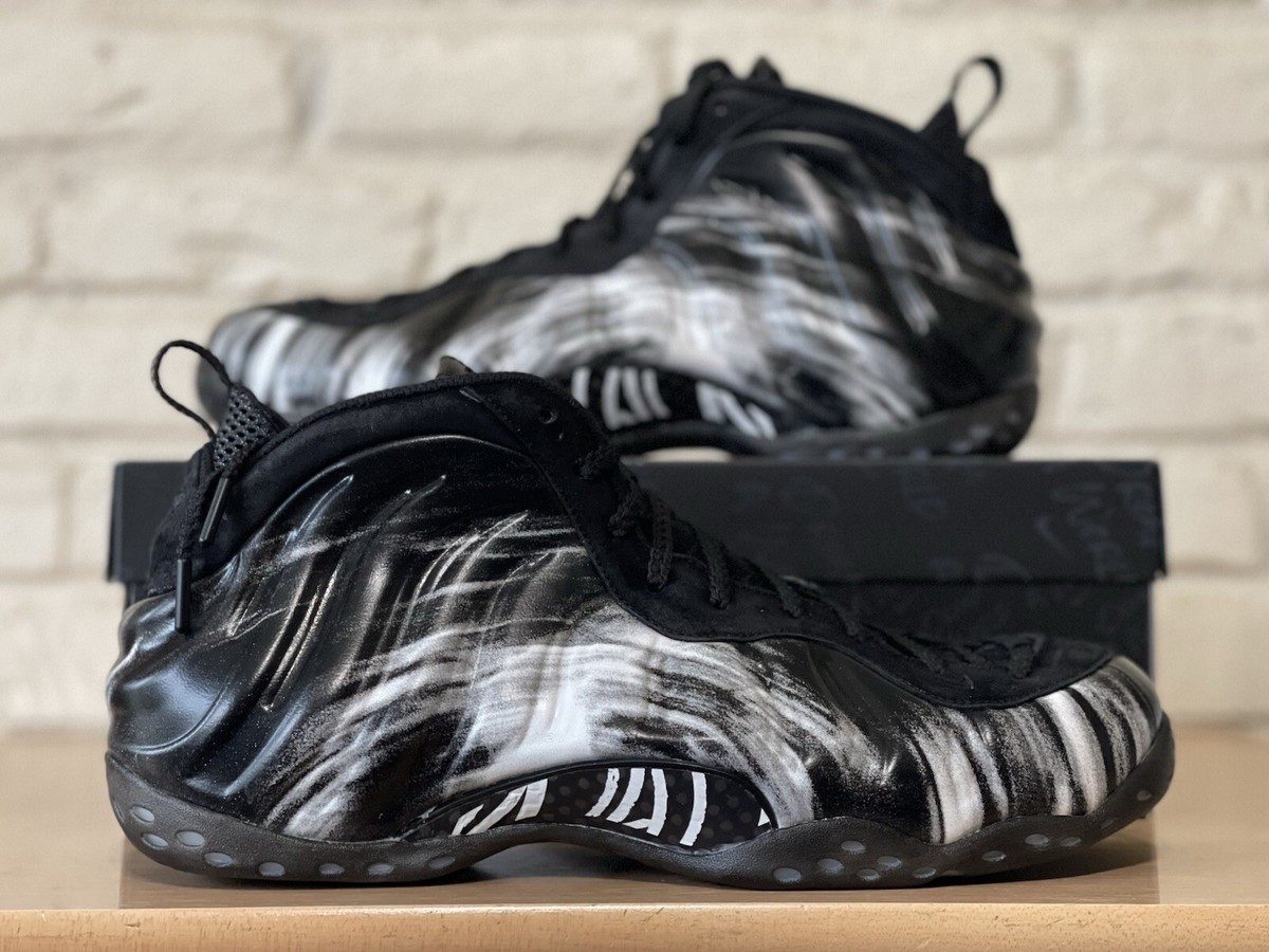 Nike Air Foamposite One ブラック/メタリック Nike Air Foamposite One Men's shoes. Nike ID