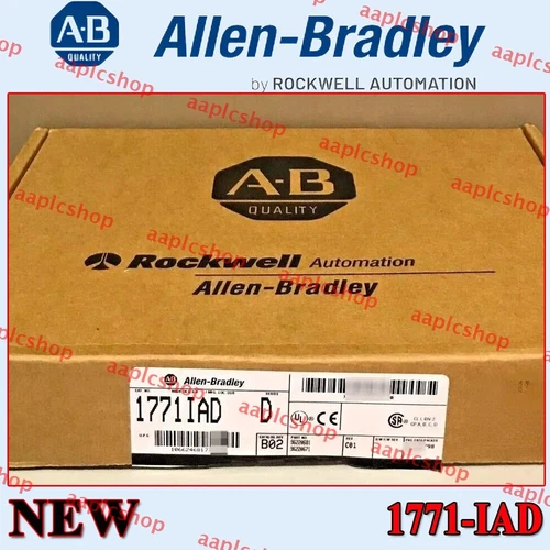 Allen Bradley 1771-IAD/D 120V AC/DC Input Module Rev New 1771 IAD Free Shipping