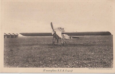 AVIATION 1934 THE MONOPLANE S.I.A. HISTORICAL EXHIBITION OF THE AERONAUTICS 
