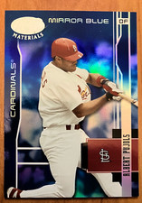 St. Louis Cardinals 2003 Leaf Certified 173 Albert Pujols Mirror Blue 50