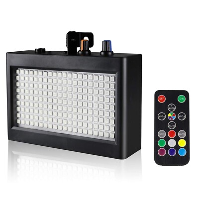 Stage Strobe Light, Super Bright Flash Stage Lighting, Sound Activated and Sp...