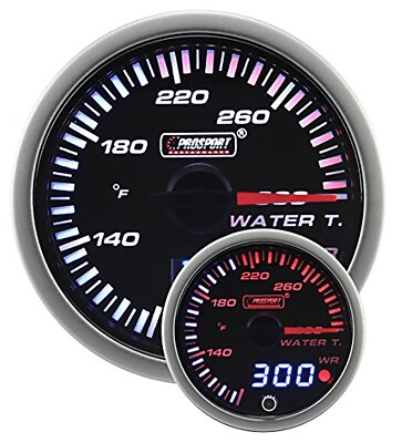#ad #ad Prosport 52mm 2 1 16quot; Dual Display JDM Water Temperature Gauge °F With warning $89.00