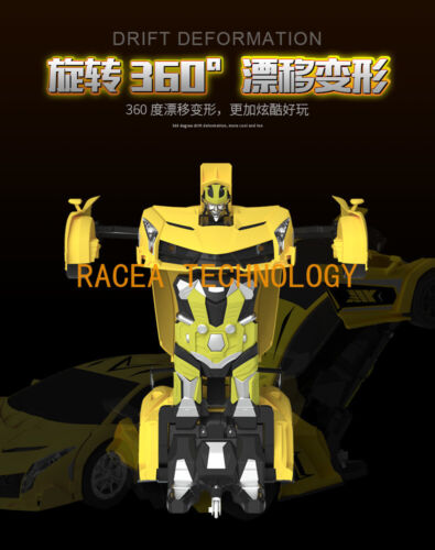 RACEA Transfiguration Car Remote Control Car Robot Boy Children's Toy Car Gift - Picture 20 of 49