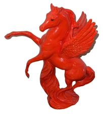 MOBIL OIL PEGASUS~15X13" CERAMIC~GIFTED TO EMPLOYE FOR YEARS OF SERVICE~1947-82