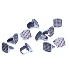 100 Pcs Dental Orthodontic Bite Turbos MIM Bondable Hinge Tongue Tamers