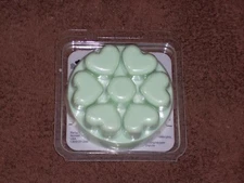 Partylite Honeydew Scent Heart Plus Melts 6 pc -- NIB