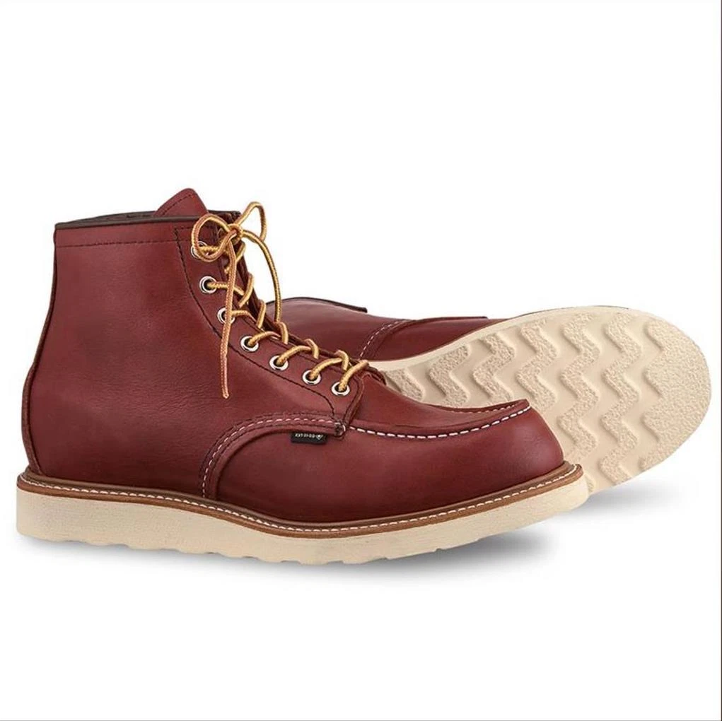 6 inch moc clearance toe boot red wing