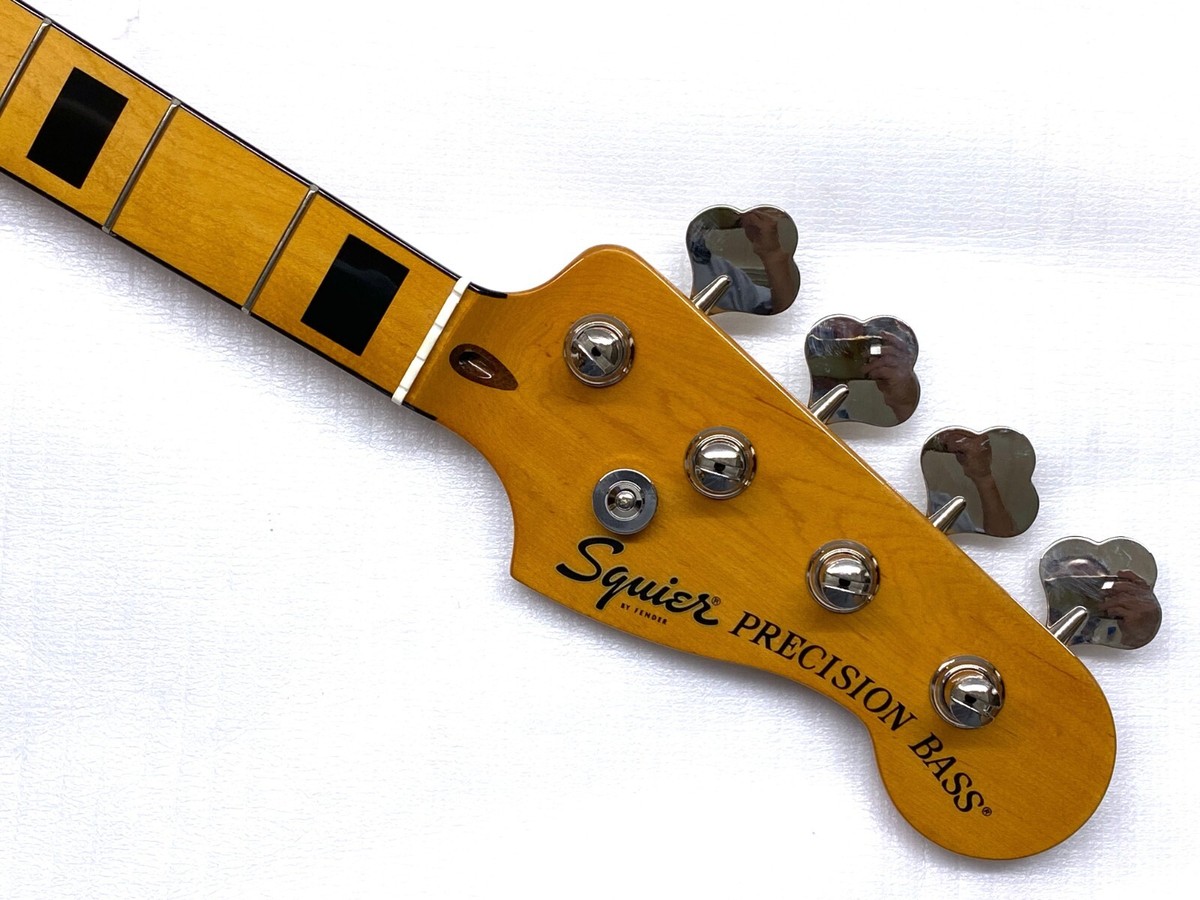 Squier P-Bass ネック Genuine Fender Squier PRECISION P BASS NECK Maple / Rosewood