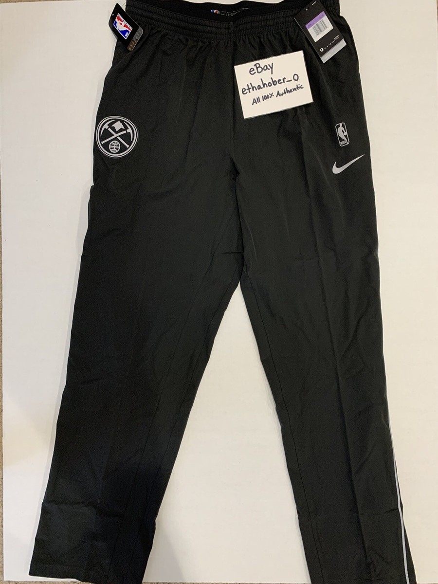 Nike Denver Nuggets 3M Reflective Snap Warm Up Pants Repel 3XLTT PLAYER  ISSUED