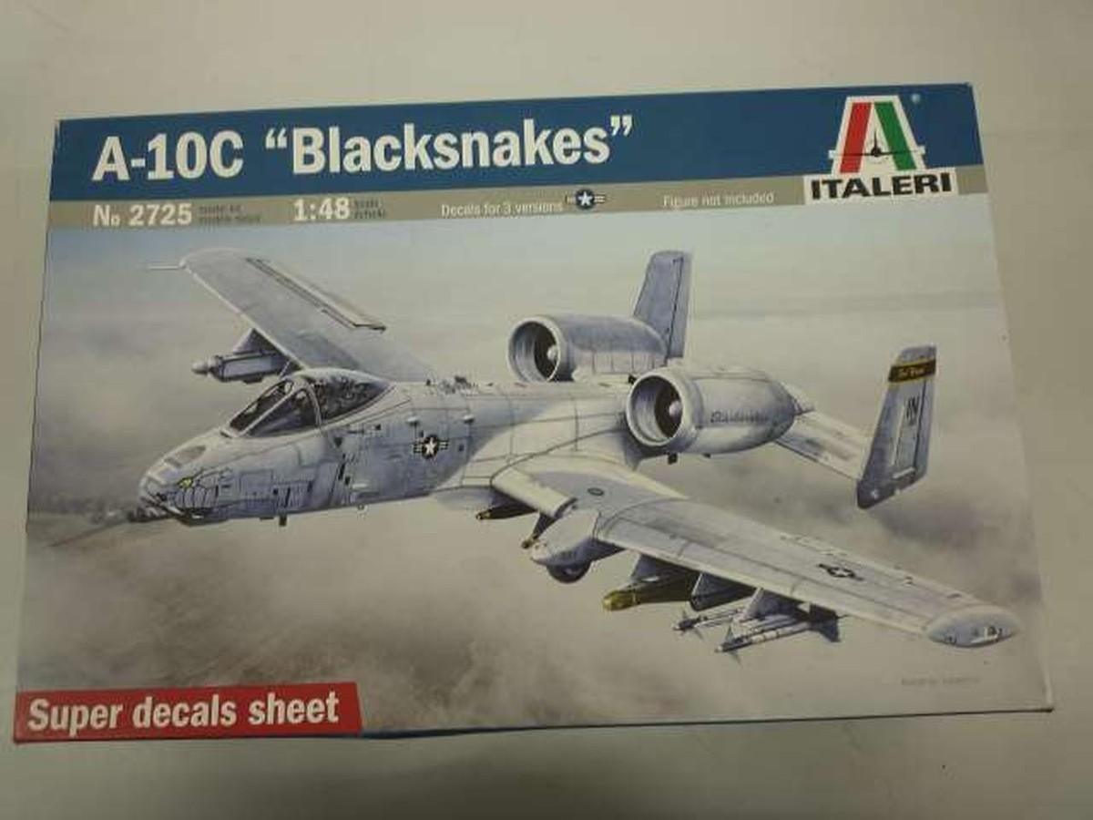 【ご確認用】ノブ様　ITALERI 1/48 A-10C Blacksnakes Italeri A-10C Blacksnakes 1/48 plastic model Kit | eBay