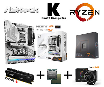 PC AufrüstKit Ryzen 7 7700X (8x5,4GHz) + ASRock X870 PRO + 16GB DDR5 + PCIe 5.0