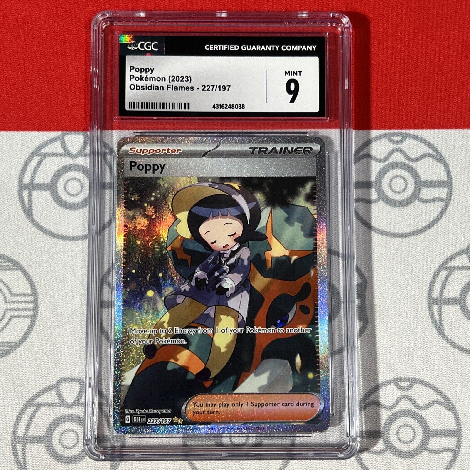 Poppy 2023 Scarlet & Violet: Obsidian Flames Ultra Rare #220/197 Price  Guide - Sports Card Investor