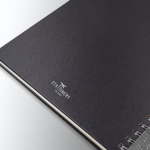 A4 Sketchbook, Hardcover Sketch Book with 200GSM Thick Paper Spiral Bound Sketch - Picture 4 of 10