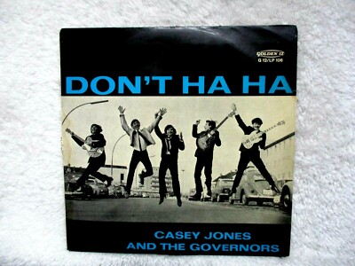 Casey Jones And The Governors DON`T HA HA  German Press 1964