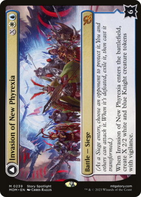 x1 Invasion of New Phyrexia // Teferi Akosa of Zhalfir MOM MTG 0239 MYTHIC 1x