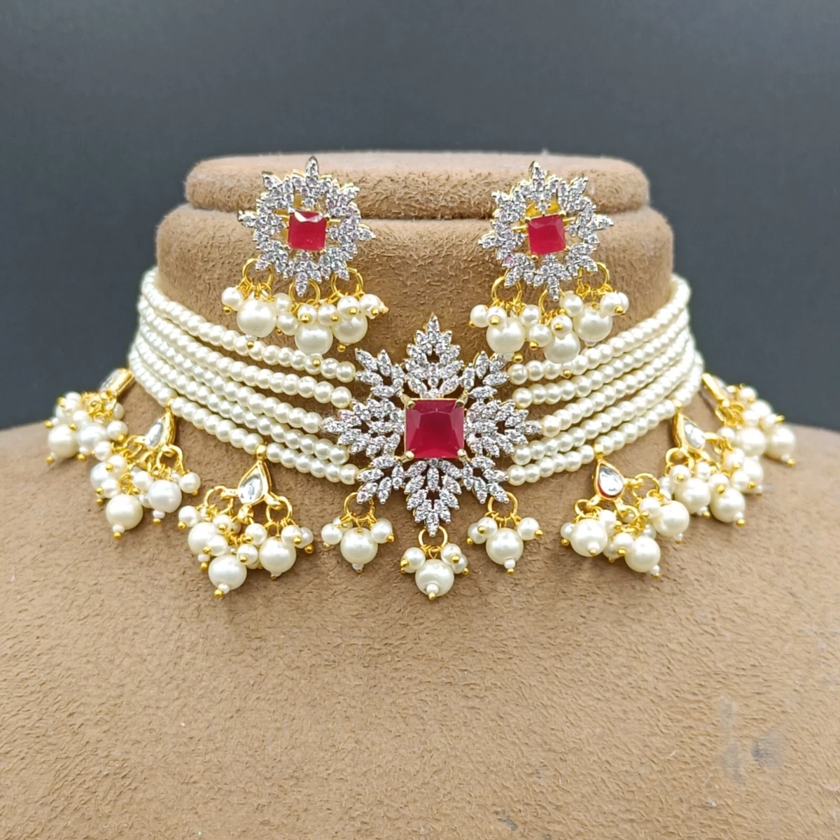 Cz 2024 fashion jewellery