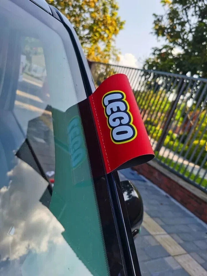 Tag Your Car - Red Label - Funny Car Creative Car Stickers - image 2 of 4